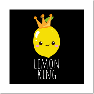 Lemon King Cute Posters and Art